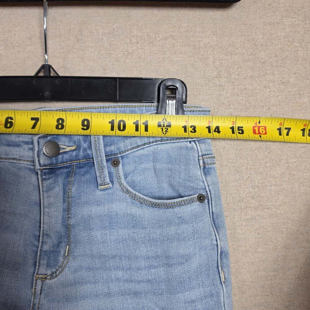 Universal Thread Womens High-Rise Vintage Straight Cropped Jeans Size 28" Waist - Picture 4 of 10